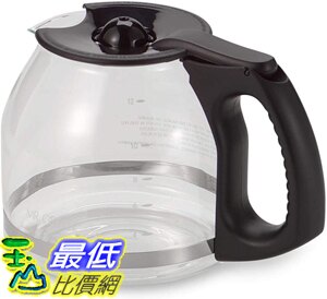 [8美國直購] Mr. Coffee 咖啡壺 12-Cup Replacement Decanter with Ergonomic Handle in Black