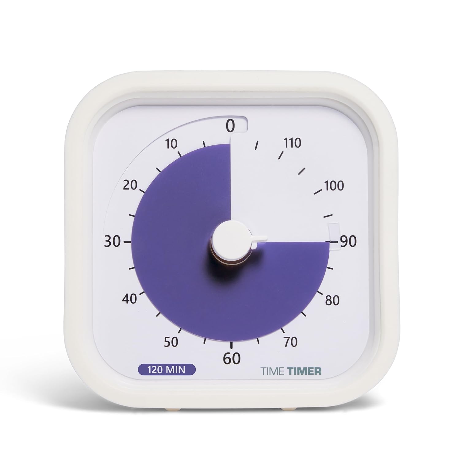 [4美國直購] Time Timer MOD 120分鐘 教育版 紫 3.6吋 視覺倒數計時器 定時器 視覺化 時間管理 番茄鐘工作法