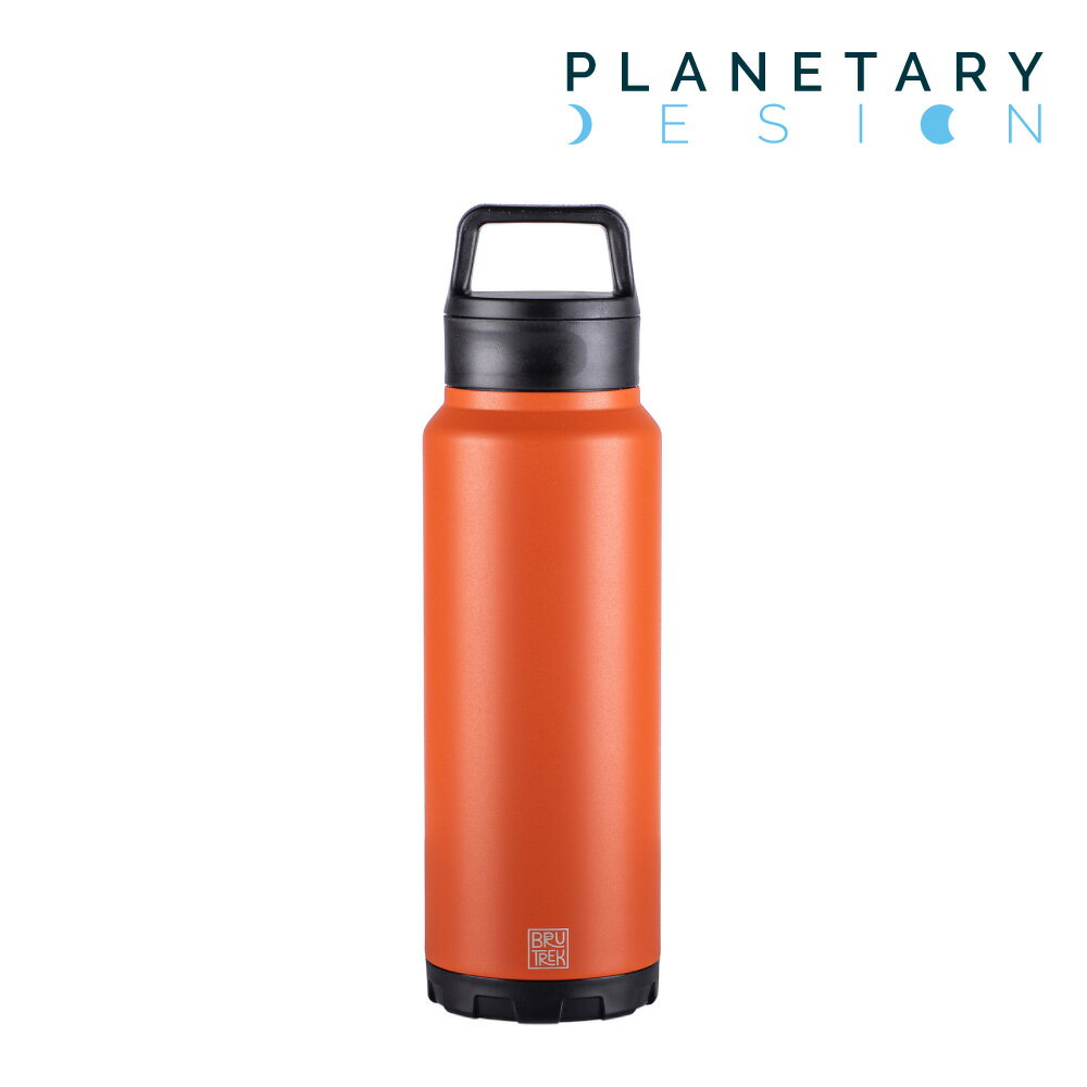 Planetary Design 雙蓋真空保溫瓶 BruTrekker Bottle GR1032 (32oz)【Red Rock 橘紅】