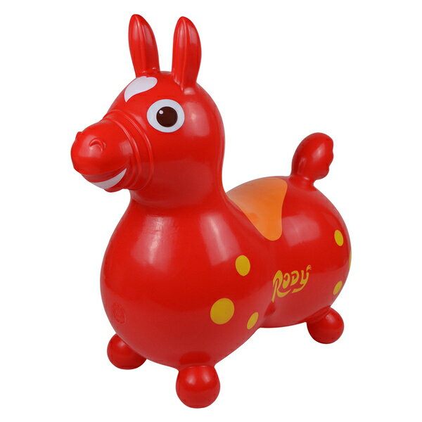 【義大利Rody】RODY跳跳馬-基本色(紅色)~義大利原裝進口 / 騎乘玩具