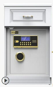 保險櫃 歐奈斯保險櫃家用指紋密碼辦公室全鋼防盜入墻小型指紋保險箱67CM現代風 Free