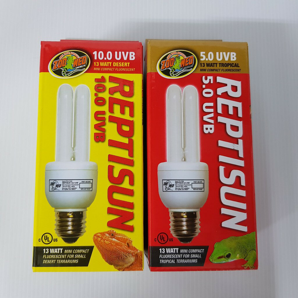 ZOO MED-紫外線燈UL燈 5.0 / 10.0 紫外線燈 UVA UVB 燈 爬蟲