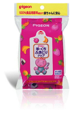 日本【Pigeon 貝親】手口濕紙巾補充包 (22抽/包)