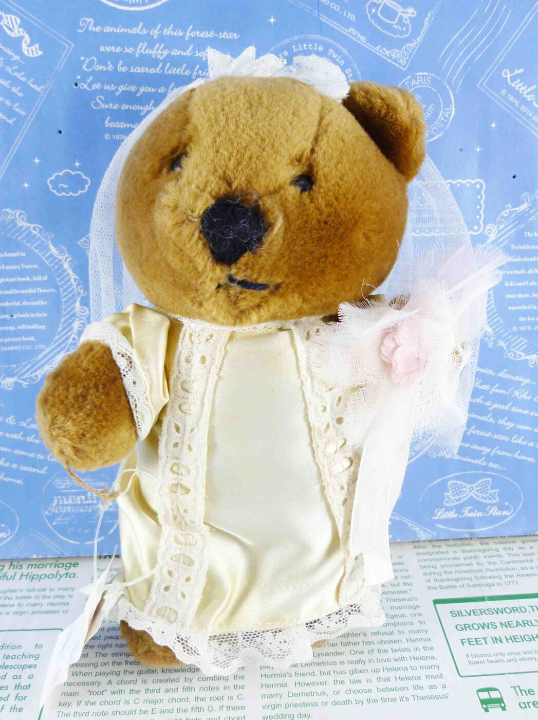 【震撼精品百貨】日本日式精品 熊 Bear 絨毛娃娃-新娘 震撼日式精品百貨