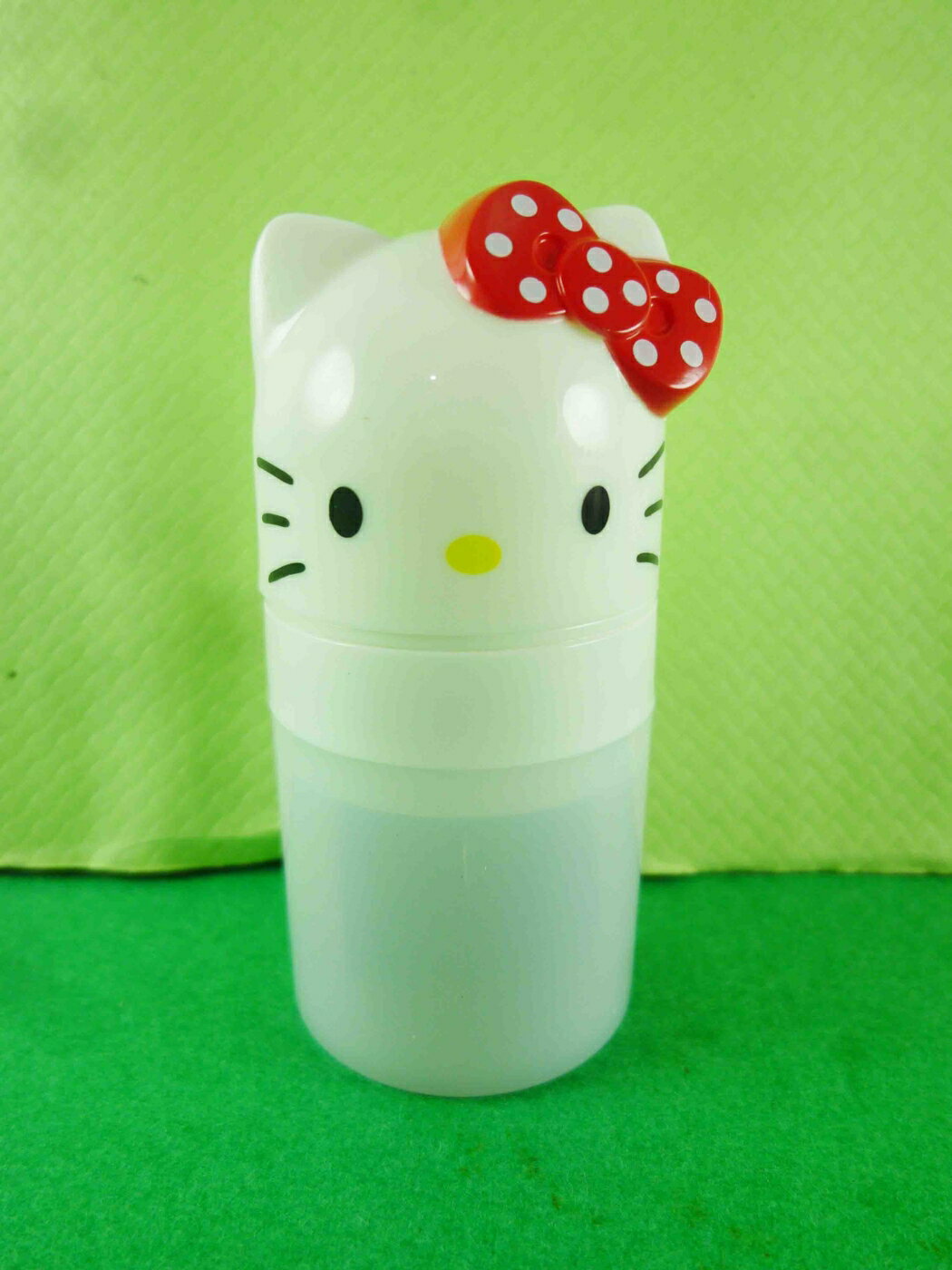 【震撼精品百貨】Hello Kitty 凱蒂貓 2用印章-白色外殼 震撼日式精品百貨