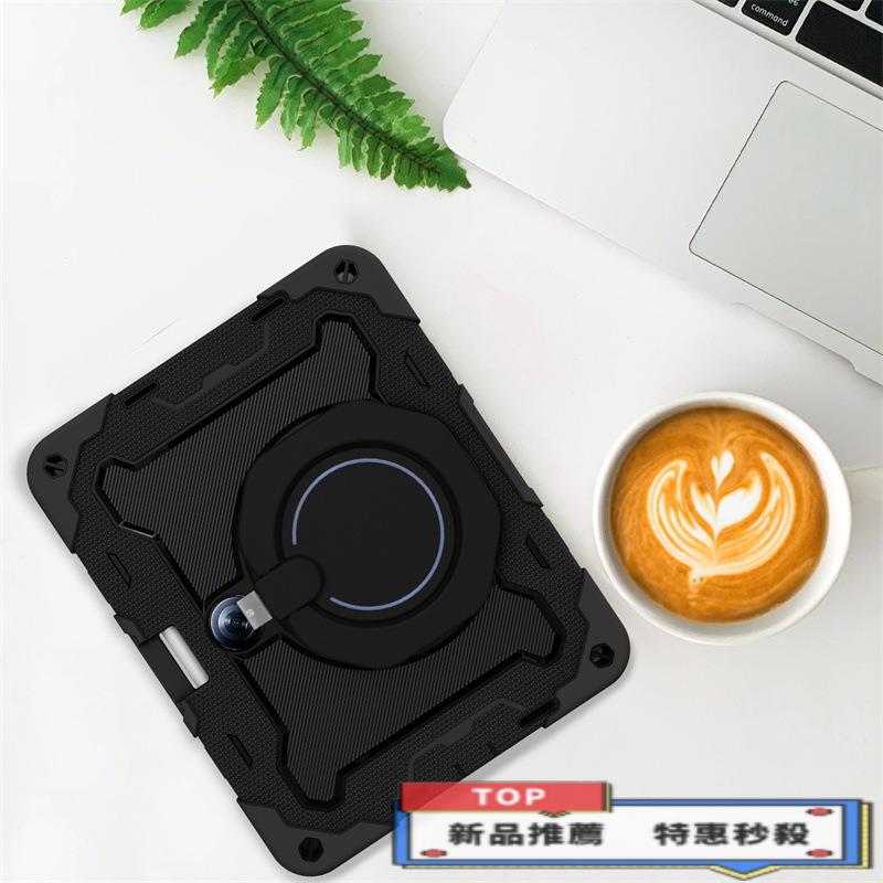 新款適用OPPO PAD2炫彩矽膠平板套PC手環旋轉支架OPPO PAD保護殼