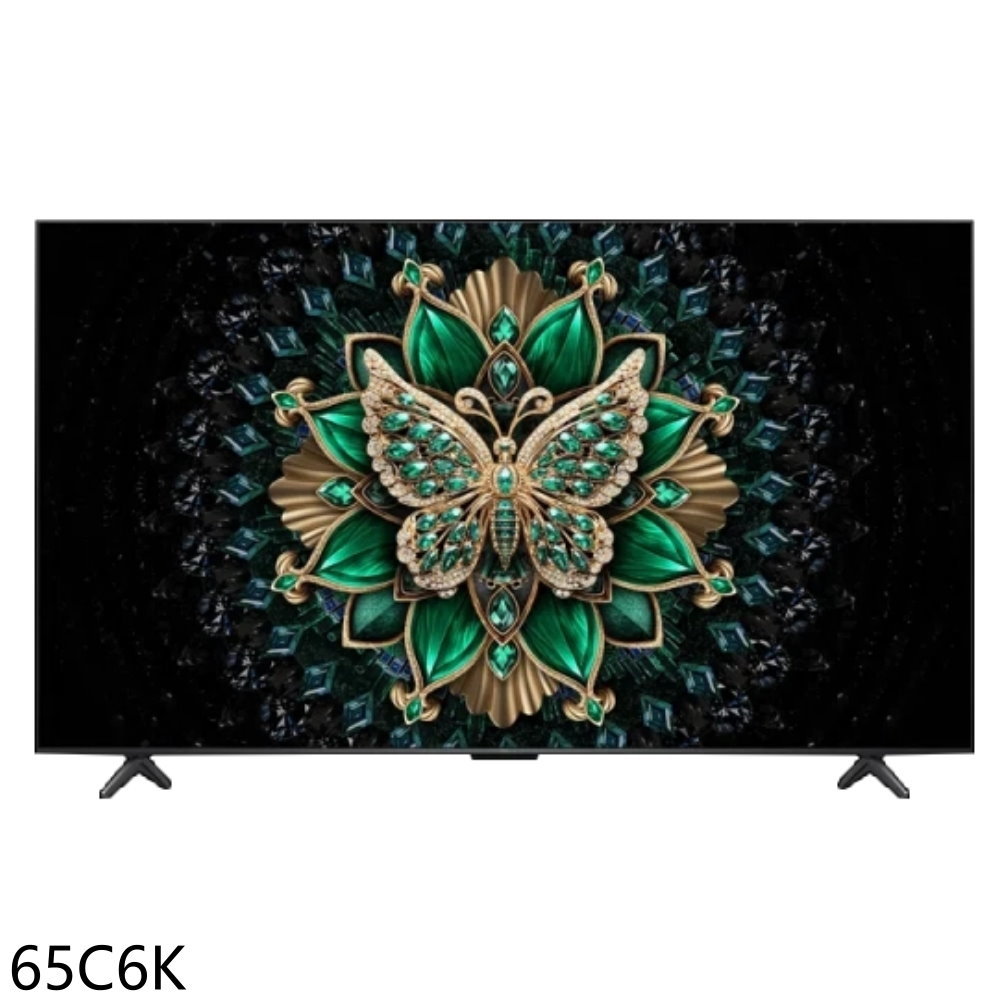 結帳97折★TCL【65C6K】65吋miniLED 4K連網智慧顯示器(含標準安裝)(7-11商品卡2500元)
