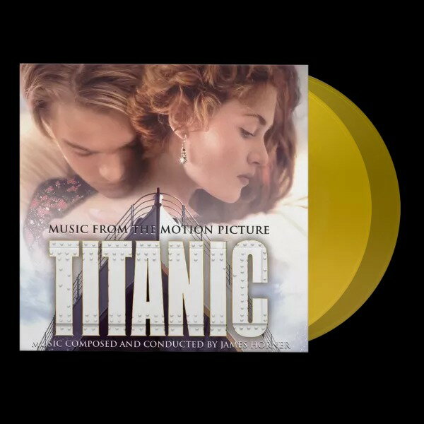 【停看聽音響唱片】【黑膠LP】JAMES HORNER / 鐵達尼號 Titanic 電影原聲帶 (黃色彩膠 2LP)