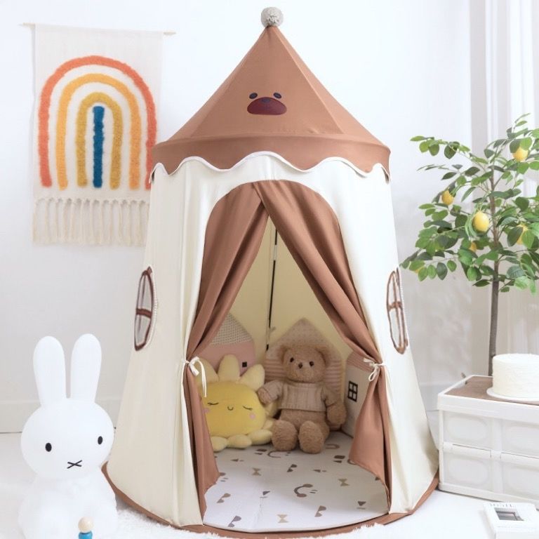 兒童帳篷 室內女孩寶寶游戲屋生日禮物公主城堡男孩家用帳篷 小房子