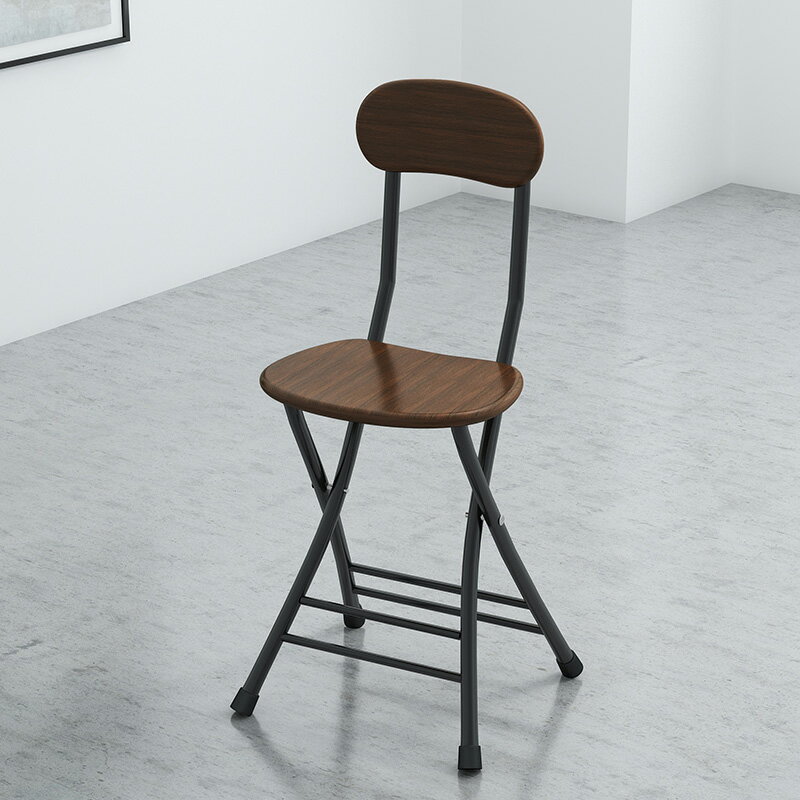 簡易凳子靠背椅子家用折疊椅子便攜餐椅辦公椅會議椅電腦椅培訓椅