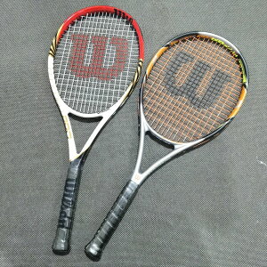 全碳纖維網球拍網球拍威爾遜初學者進階網球拍(幾乎全新)