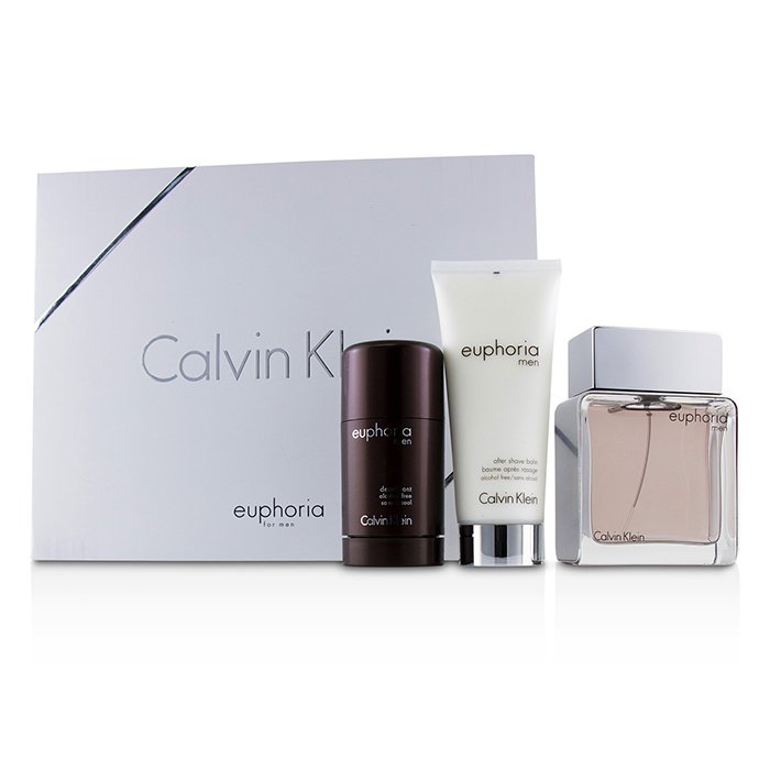 卡文克萊 CK Calvin Klein - 誘惑男性香氛組盒:淡香水100ml+止汗棒75g+鬚後膏100ml