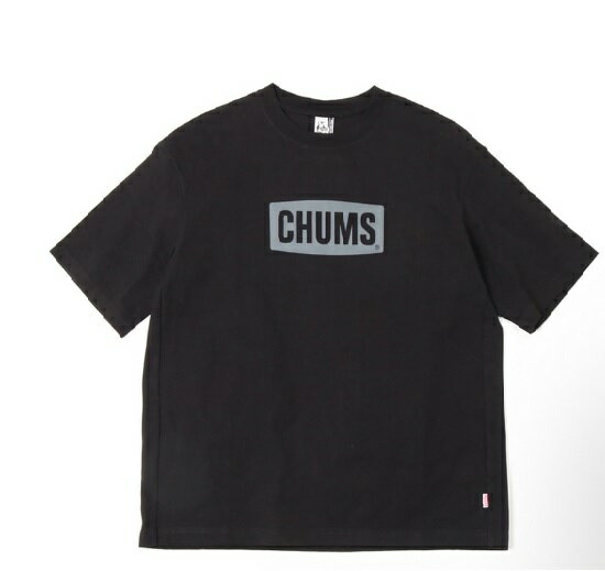 【毒】男款 Heavy Weight CHUMS Logo 短袖T恤 黑色 CH012271K001