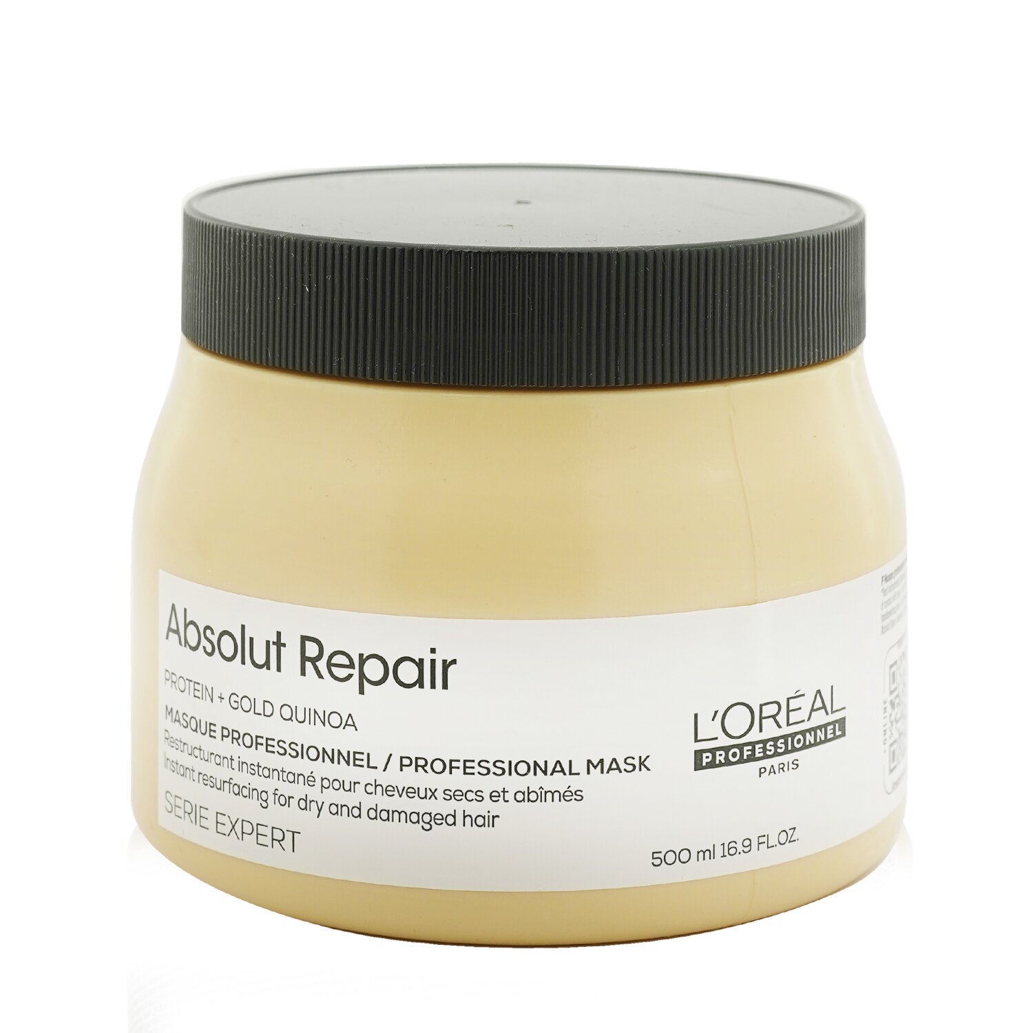 萊雅 L'Oreal - 專業護髮專家 - 絕對修復黃金藜麥+蛋白質即時重塑髮膜 (乾性及受損髮質適用)