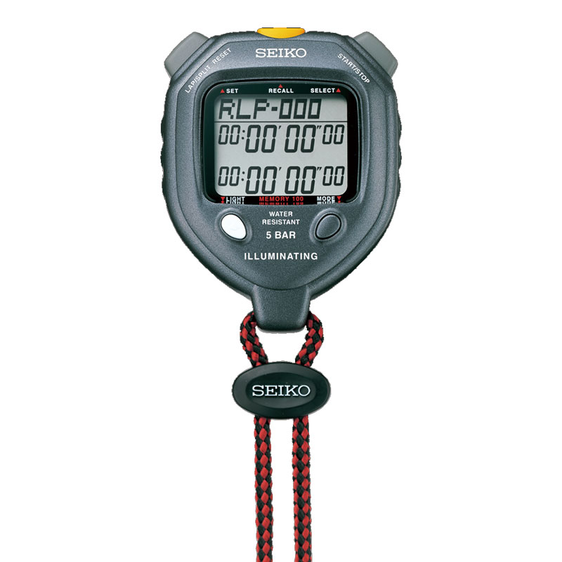 《SEIKO》電子馬錶 附計時器 雙顯示 Digital Stopwatch