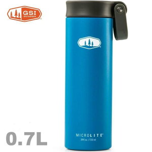 GSI MicroLite 720 Twist 輕量不銹鋼真空保溫瓶 0.72L 67146 水手藍 Mariner