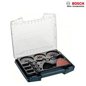 BOSCH博世 34件式魔切機配件套裝 收納箱 系統式抽屜5.3cm 34件式磨切機配件套裝 2608662013