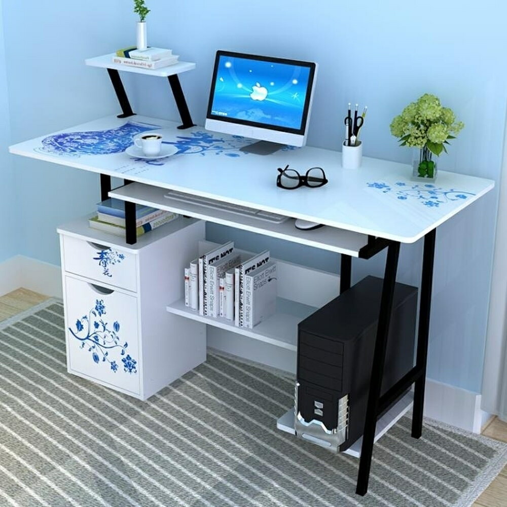 電腦桌 電腦台式桌家用學生書桌簡易辦公桌子簡約現代寫字台 JD 全館85折起