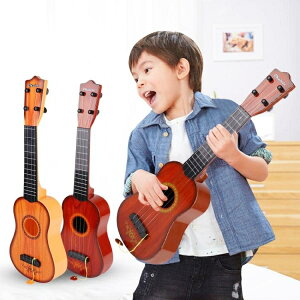 尤克里里初學者1-3-6周歲兒童小吉他益智玩具 可彈奏玩具樂器玩具 雙十二購物節