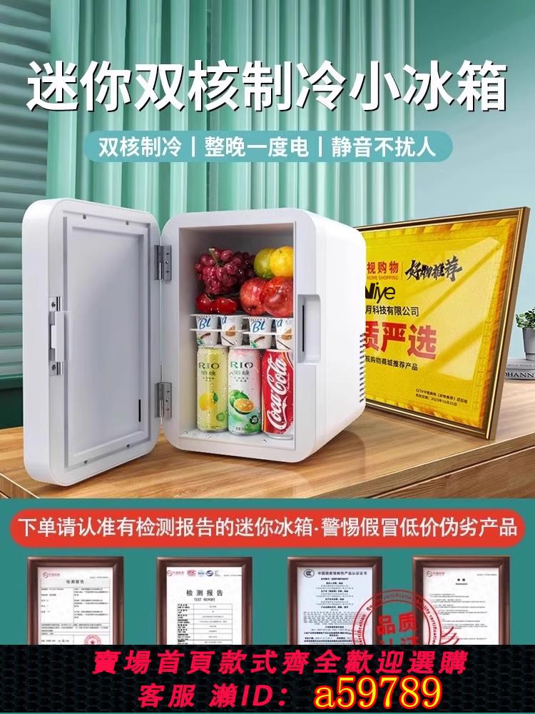【臺灣公司 可打統編】2025新款迷你小冰箱家用小型一人車載租房單人學生宿舍mini小冰櫃