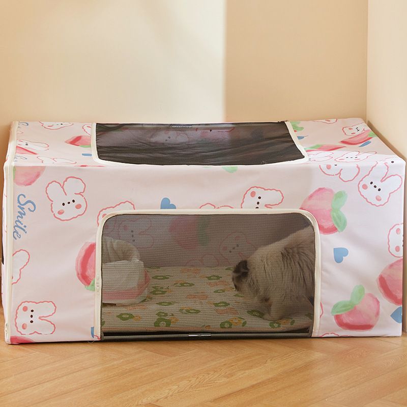 寵物帳篷 貓咪產房長方形超級大貓窩懷孕專用帳篷封閉式繁殖箱寵物狗生產房