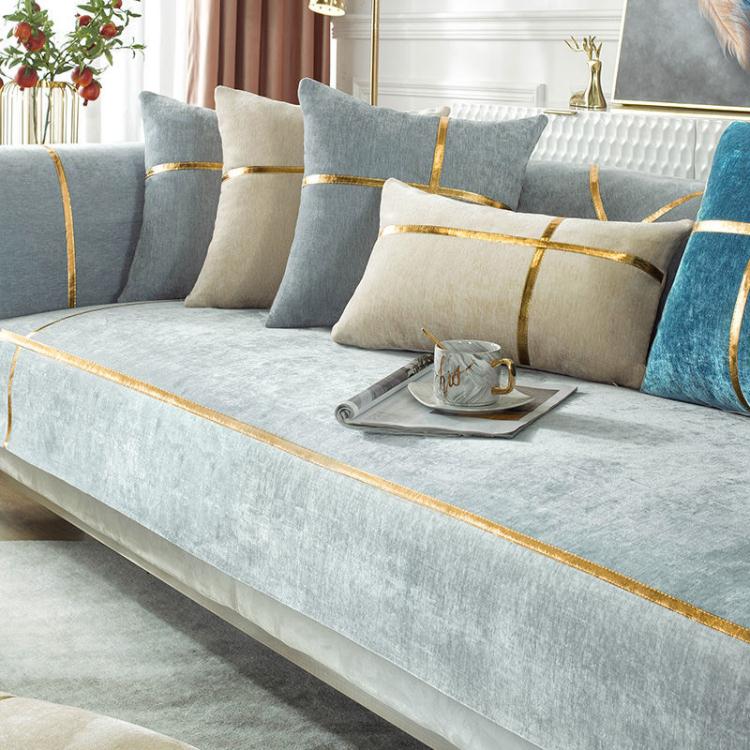 沙發墊 輕奢沙發墊雪尼爾四季通用防滑秋冬北歐簡約現代沙發套罩巾靠背布 限時88折