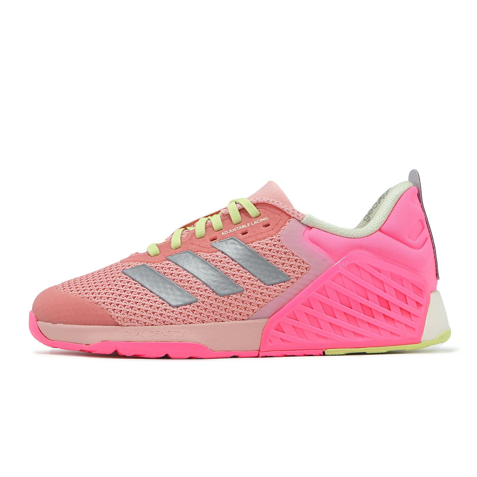 adidas Dropset 3 Trainer W 螢光粉運動鞋