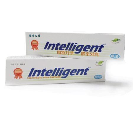 <br/><br/>  Intelligent 因特力淨-酵素牙膏(大) 125g<br/><br/>