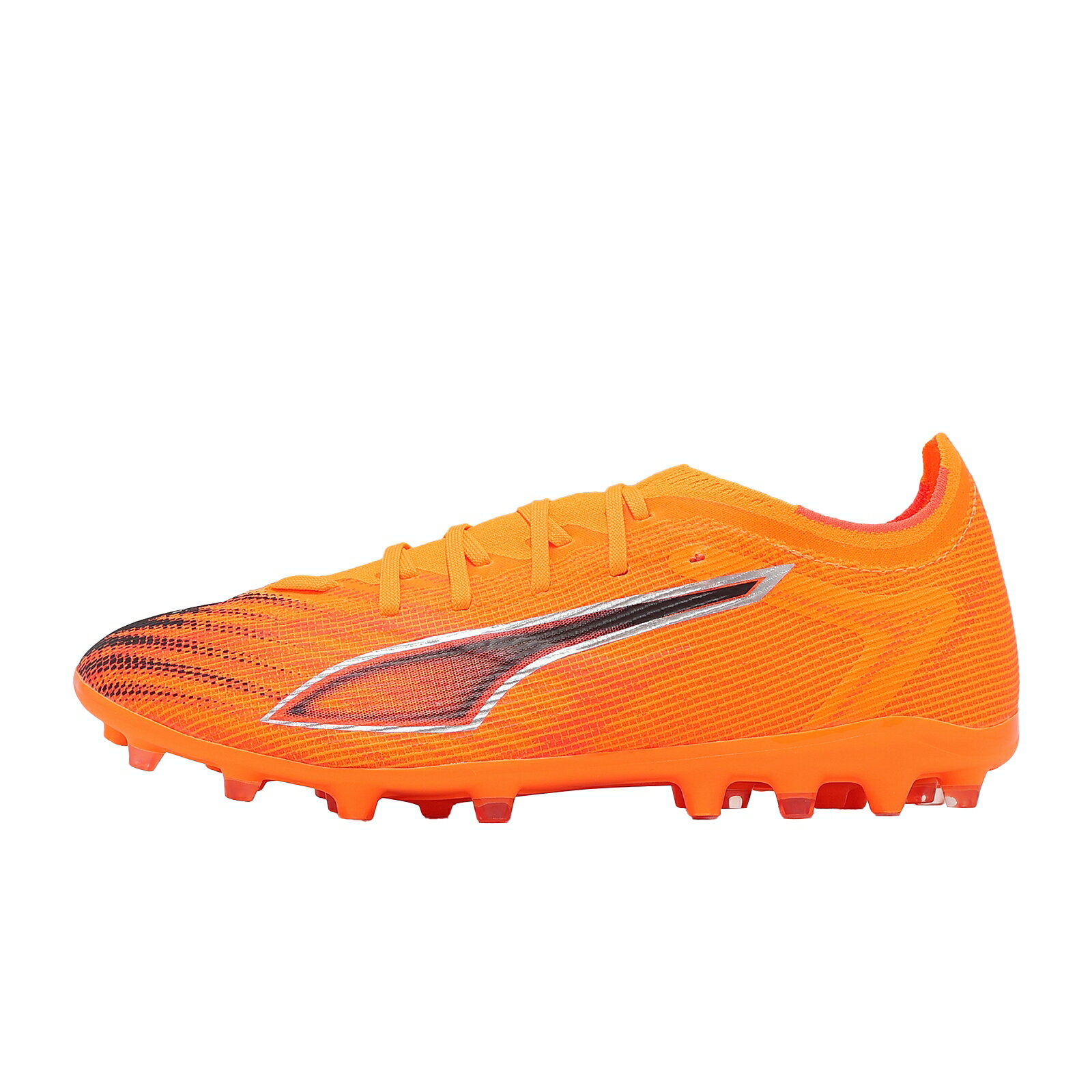 Puma 足球釘鞋 Ultra 6 Match MG 男鞋 橘 短草皮 輕量 抓地 108519-03