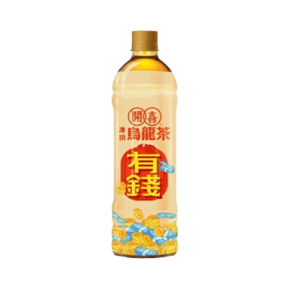 【APP下單6%回饋★領券再折】開喜 凍頂烏龍茶 有糖款 575ml*24入/箱 開喜烏龍茶