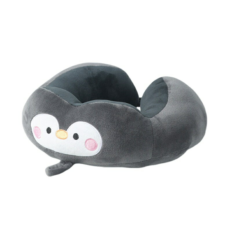 U型可愛動物造型頸枕(企鵝) [大買家]