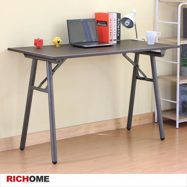 免組裝折疊工作桌 書桌/工作桌/電腦桌/畫圖桌【TA335】RICHOME