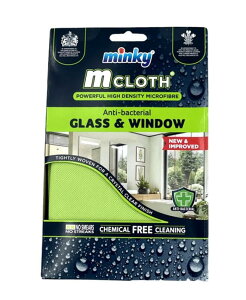 Minky 玻璃抹布 窗戶抹布 英國進口 無痕抹布 纖維抹布 除垢 除油脂 抗菌款
