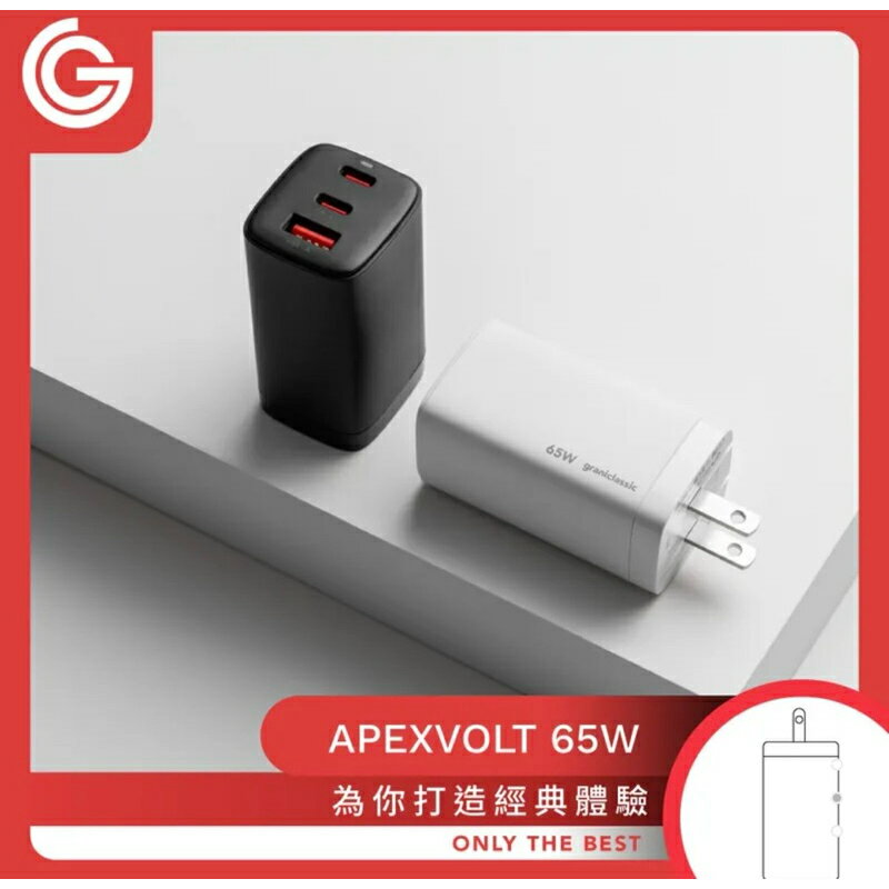 強強滾生活 GC ApexVolt PD65W GanUltra 充滿快樂 電源供應器