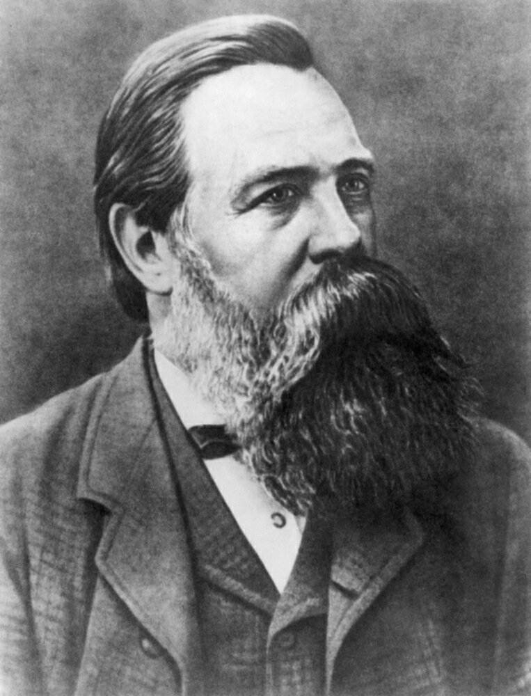 Posterazzi: Friedrich Engels (1820-1895) Ngerman Socialist Rolled ...