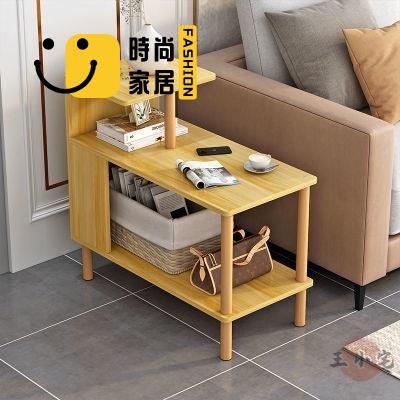 工廠直銷 【多功能沙發邊櫃 新品上市】邊幾簡約現代沙發邊幾家用多用途小方桌臥室床頭收納置物架床頭櫃 側邊櫃 儲物櫃特惠/工廠現貨直銷 全館折扣 售後保障 s546