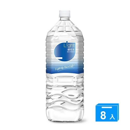 <br/><br/>  悅氏Light鹼性水2200ml*8【愛買】<br/><br/>