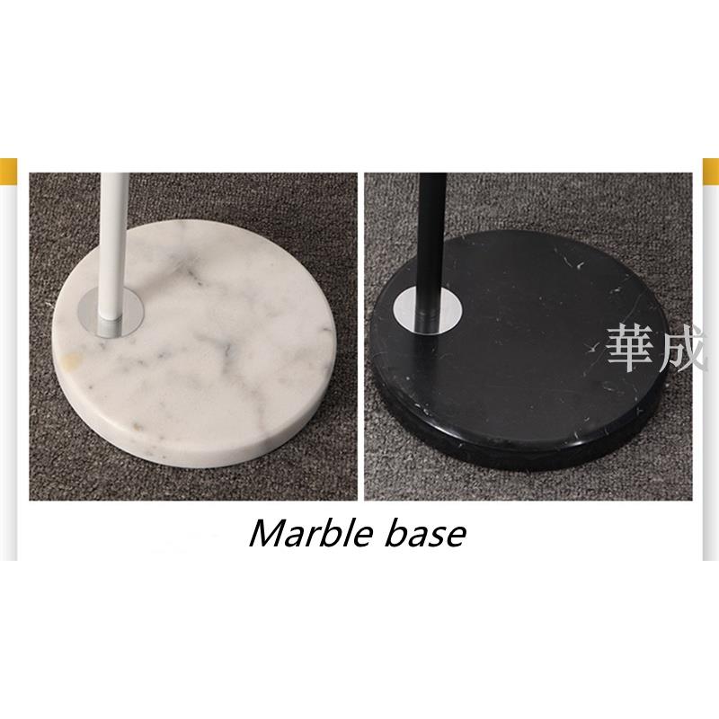 新型遙控高度可調 LED 落地燈, 用於客廳臥室書房裝飾大理石底座站立燈 7