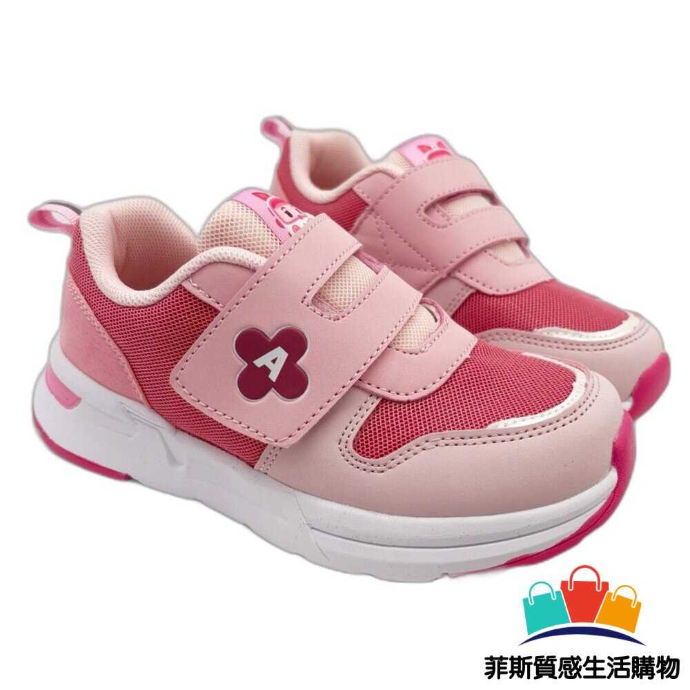 救援小隊安寶布鞋 - 中童鞋 童鞋 POLI 寶寶鞋 中大童鞋 嬰幼鞋 魔鬼氈鞋 休閒鞋 嬰幼童鞋 兒童休閒鞋 女童鞋 女中童 運動鞋 波力 安寶 AMBER 布鞋 救援小英雄