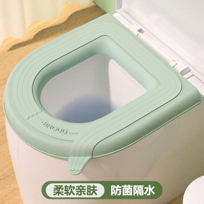 馬桶蓋 馬桶坐墊馬桶墊四季用用防水坐便墊加厚保暖水洗馬桶貼墊圈
