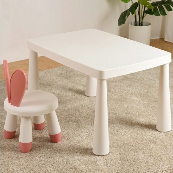 幼兒園教具 兒童桌椅 學習桌椅 書桌 方桌 遊戲桌 可愛 加厚 寶寶桌 2xfojc