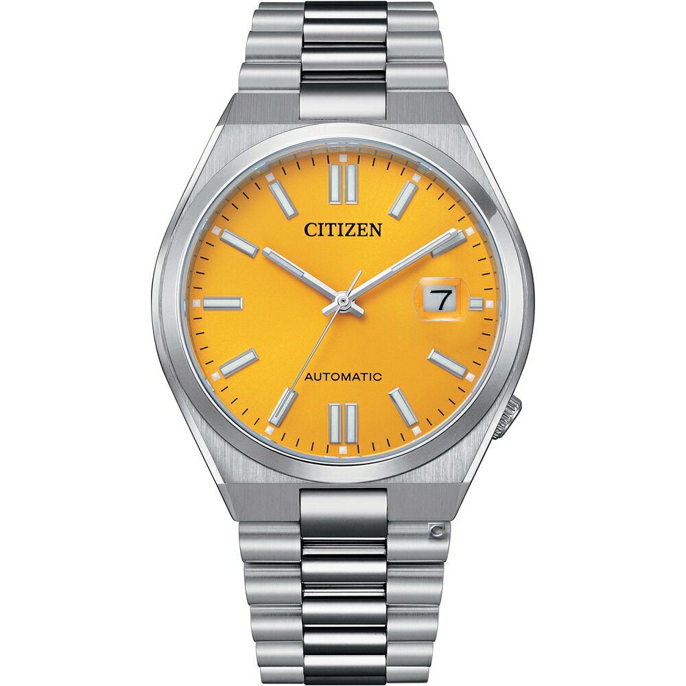 CITIZEN 星辰錶 Mechanical聖誕節推薦款機械腕錶(NJ0150-81Z)-40mm-黃面鋼帶【刷卡回饋 分期0利率】【APP下單點數13倍送】
