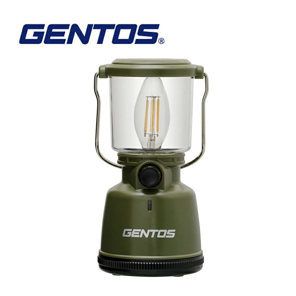 【Gentos】Explorer 鎢絲暖黃光露營燈- 400流明 IPX4 EX-400F