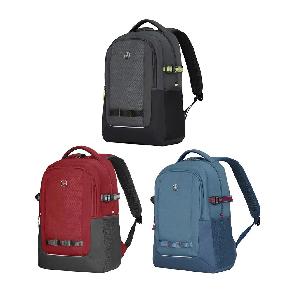 WENGER 威戈 Ryde 16吋 電腦後背包 灰/紅/藍 611990/611991/611992【領券滿額再折千11/30止】