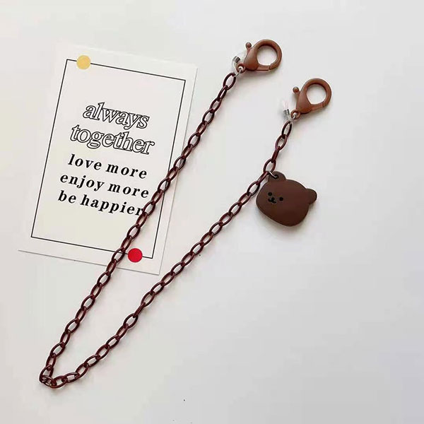 ANNAS 韓國 熊熊 口罩鍊 口罩防丟掛鍊 口罩掛繩 口罩 防掉鍊 防疫小物 護目鏡 防疫面罩 可愛 網紅 小熊 8