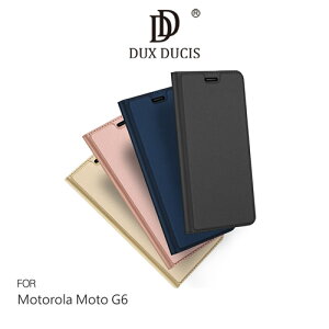 DUX DUCIS Motorola Moto G6 SKIN Pro 皮套 可插卡 可立 側掀皮套 手機套