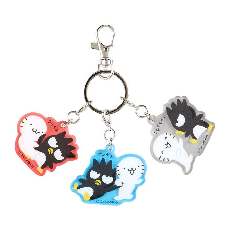 真愛日本 酷企鵝 XO 生日限定 海豹 夥伴 壓克力 造型吊飾 三連鑰匙圈 鑰匙圈 吊飾 掛飾 鎖圈 JD33