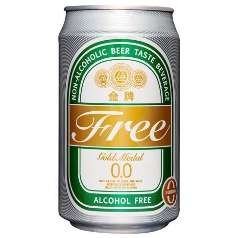 金牌free(無酒精飲品) 330ml x 24瓶 無酒精飲品 (HS嚴選) 0