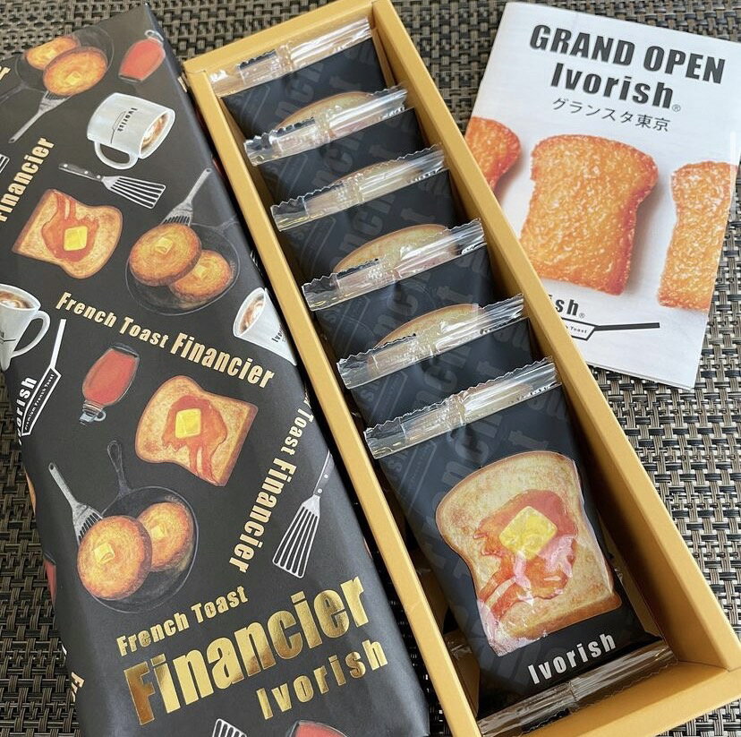 【現貨+預購】Ivorish  法國吐司造型 費南雪 餅乾 零食 點心 日本伴手禮  有發票 0