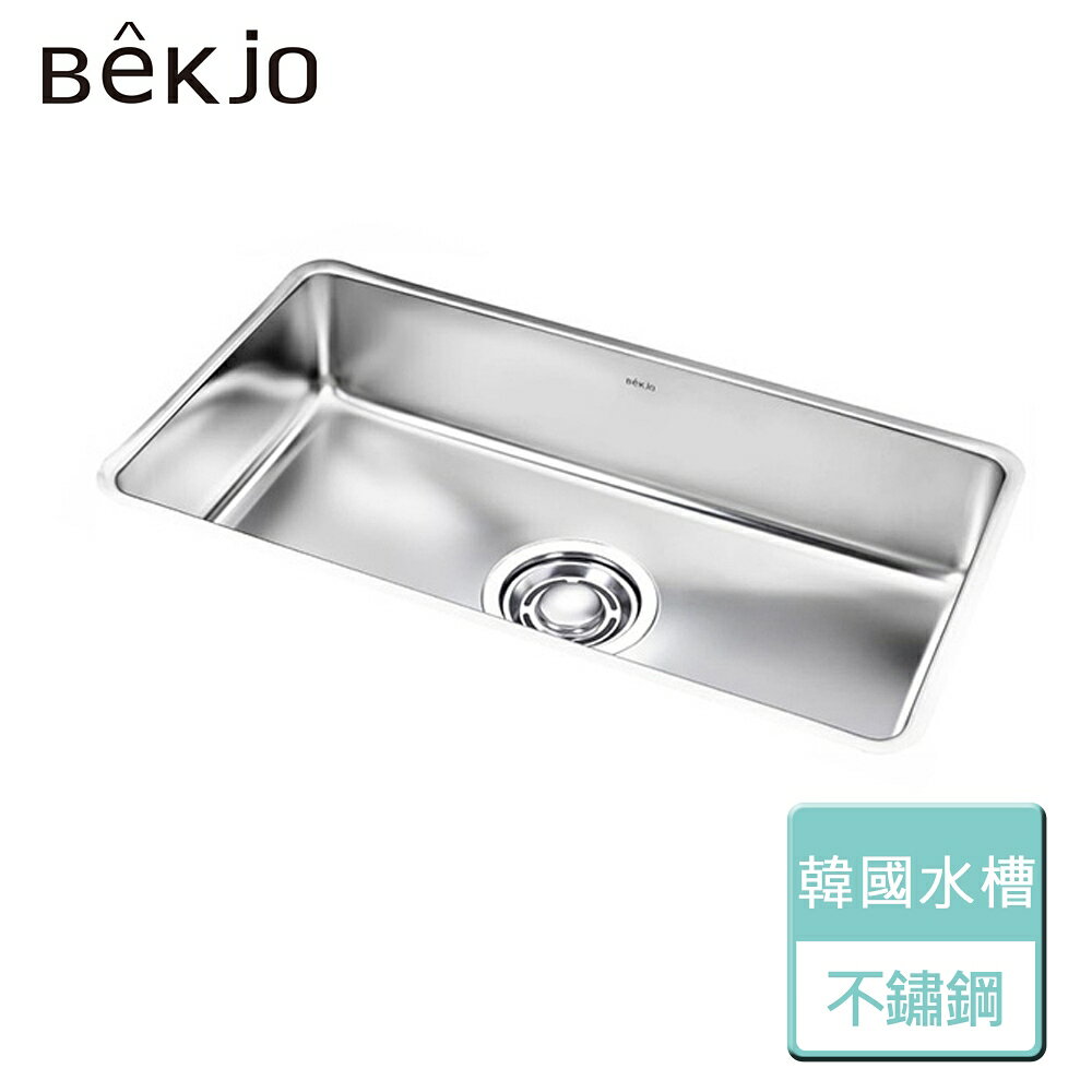 【韓國Bekjo】不鏽鋼廚房水槽 GD760 - 無安裝服務